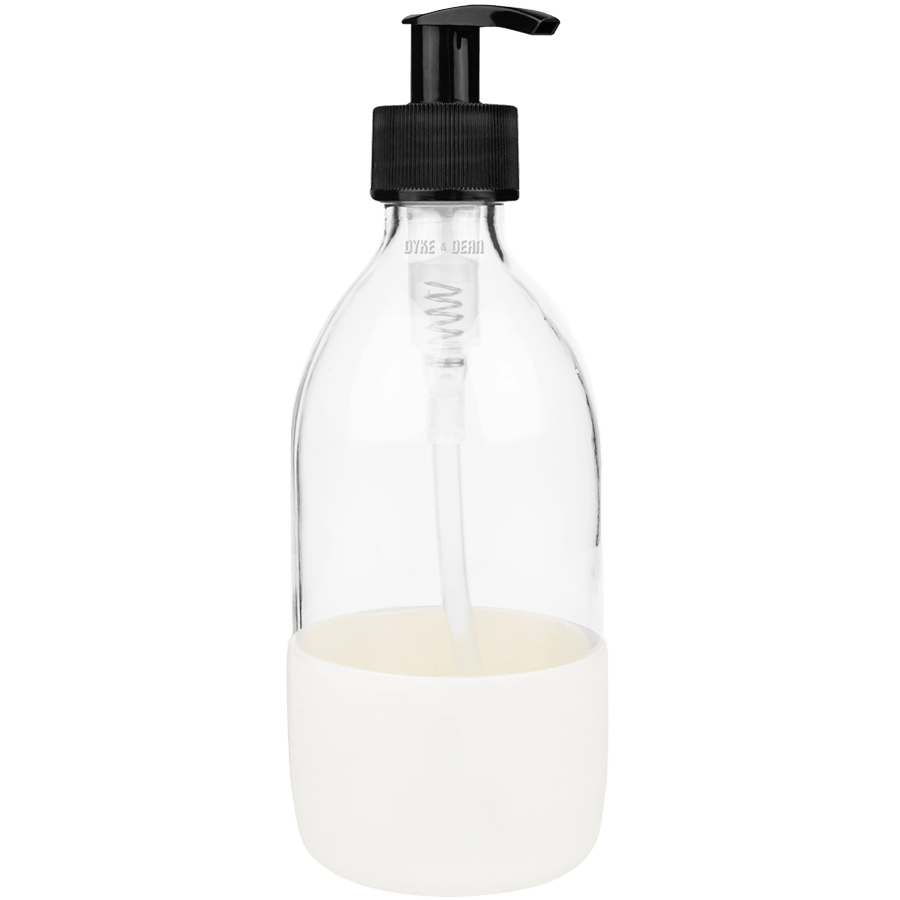 REFILL CLEAR GLASS SOAP PUMP - DYKE & DEAN