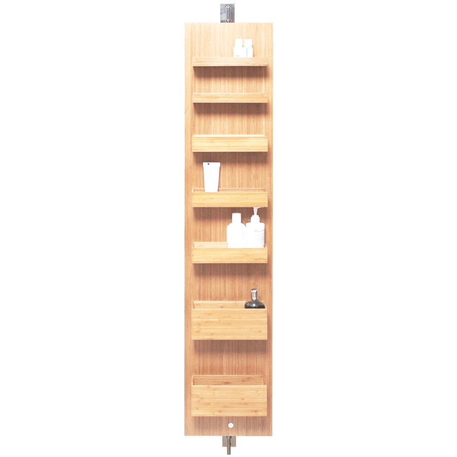 Bamboo mirror cabinet deals