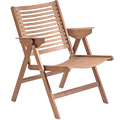 REX KRALJ FOLDING LOUNGER - DYKE & DEAN