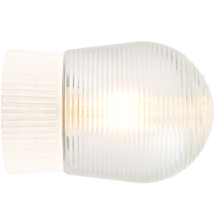 RIBBED CERAMIC REARWIRED LAMPS - WALL LIGHTS - DYKE & DEAN  - Homewares | Lighting | Modern Home Furnishings