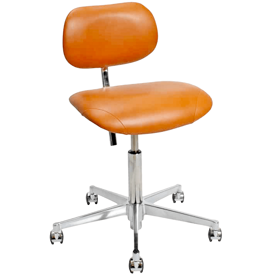 VL66 LEATHER SWIVEL CHAIR - DYKE & DEAN