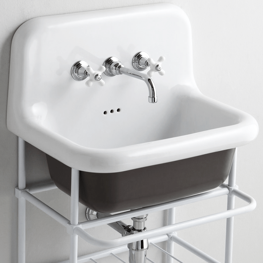 WALL MOUNTED SPOUT VICTORIAN TAPS - DYKE & DEAN