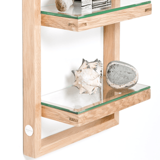 WALL SHELF ZONE NATURAL OAK - DYKE & DEAN