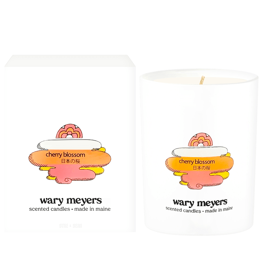 WARY MEYERS JAPANESE CHERRY BLOSSOM CANDLE - DYKE & DEAN