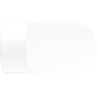 WHITE CERAMIC REARWIRED WALL LAMPS - DYKE & DEAN