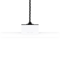 WHITE PEG TUBE PENDANT - DYKE & DEAN