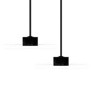 WHITE PEG TUBE PENDANT FIXED M10 - DYKE & DEAN