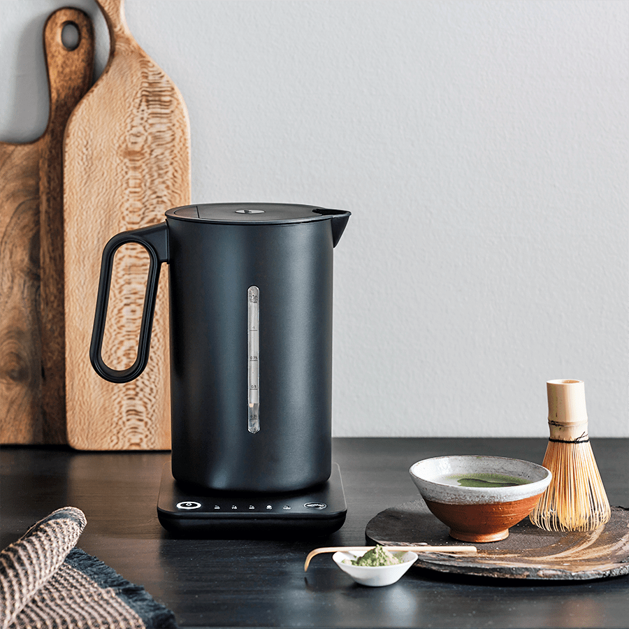 Electric water kettle with temperature deals control