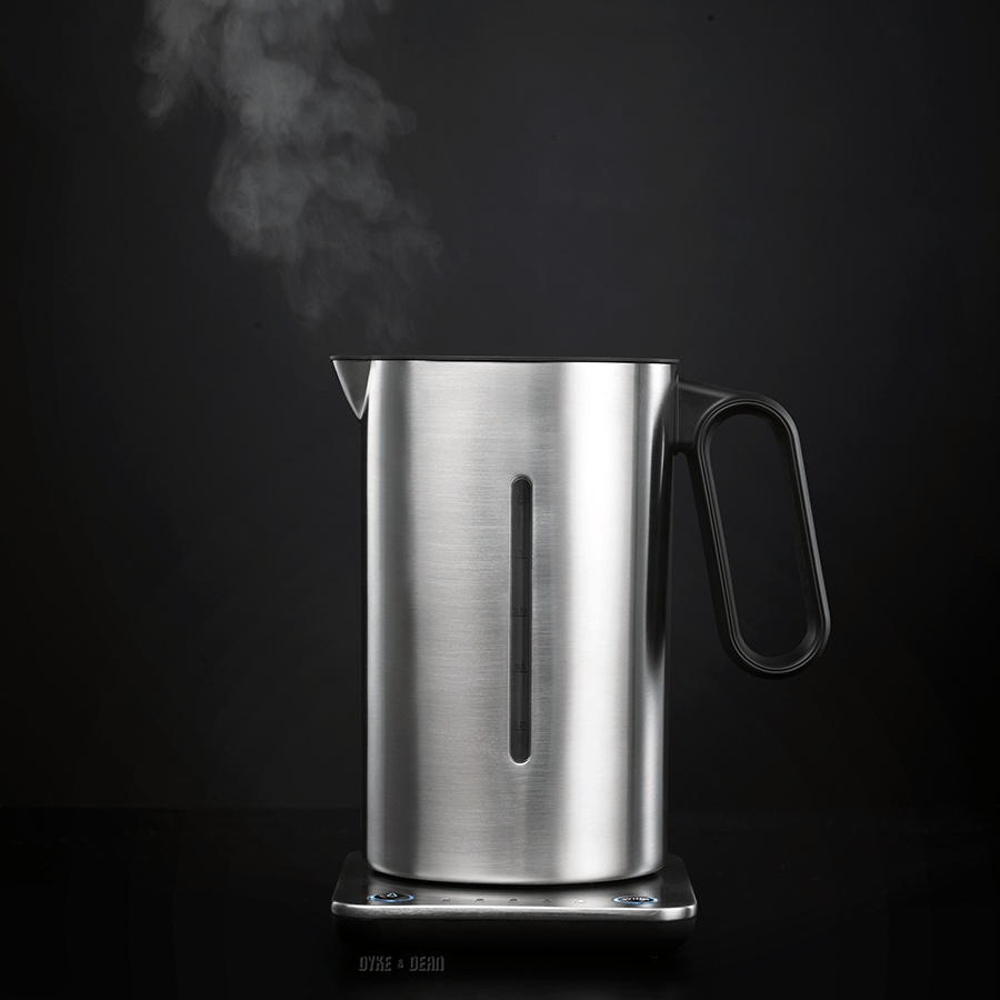 WILFA CHROME FIXED TEMPERATURE CONTROL KETTLE - DYKE & DEAN