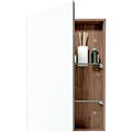 WIREWORKS CABINET SLIMFIT 600 MAGNIFIER WALNUT - DYKE & DEAN