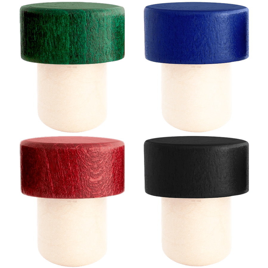 WOODEN BOTTLE TOPPER DYKE DEAN Wooden bottle topper dyke dean