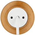 WOODEN PORCELAIN WALL SOCKET FAGUS CABLE GLAND - DYKE & DEAN