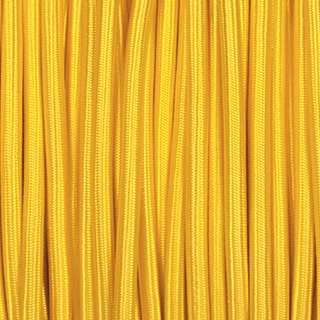 YELLOW ROUND FABRIC CABLE - DYKE & DEAN